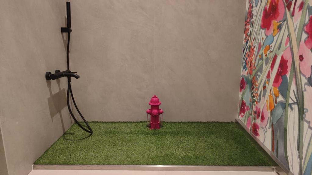 El baño para perros de La Finca.