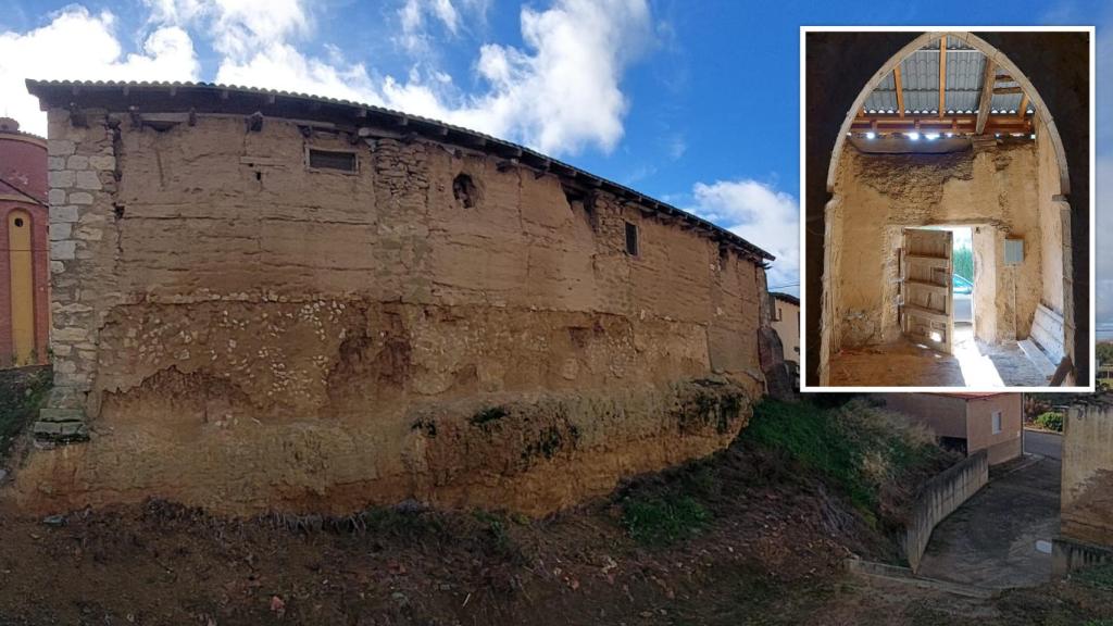 El estado actual, por fuera y por dentro, del palacio de Tamariz de Campos