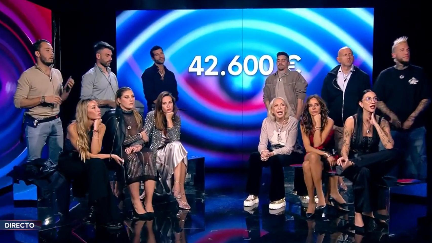 Despiporre en 'GH VIP 8': los concursantes pierden los papeles y se funden 87.100 euros del premio final