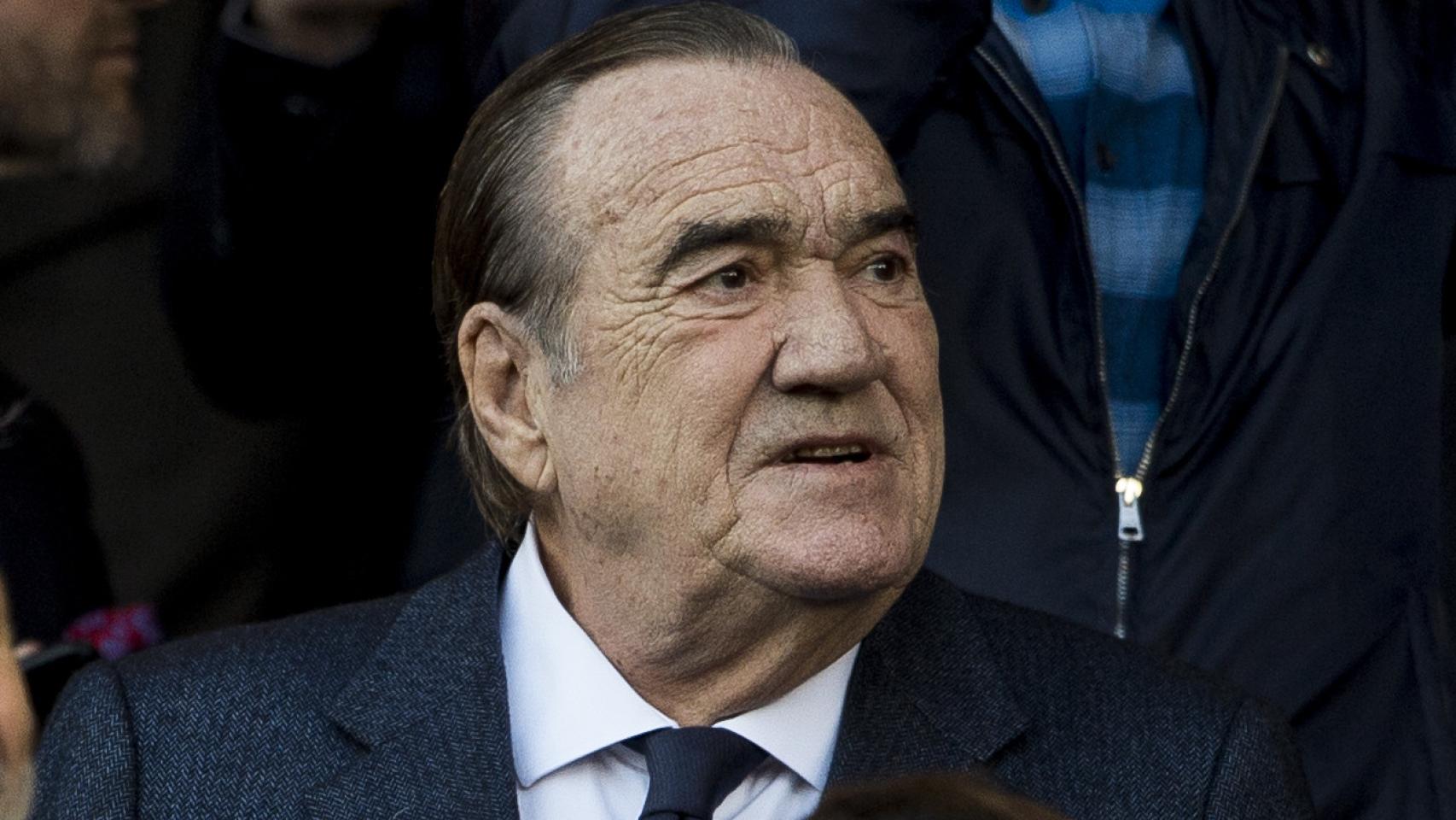 Fernando Fernández Tapias en una semifinal de Champions en el Santiago Bernabéu en 2017.
