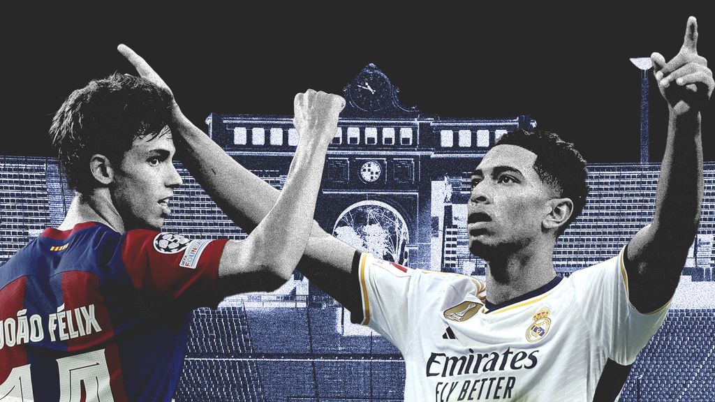Joao Felix y Jude Bellingham, en un fotomontaje