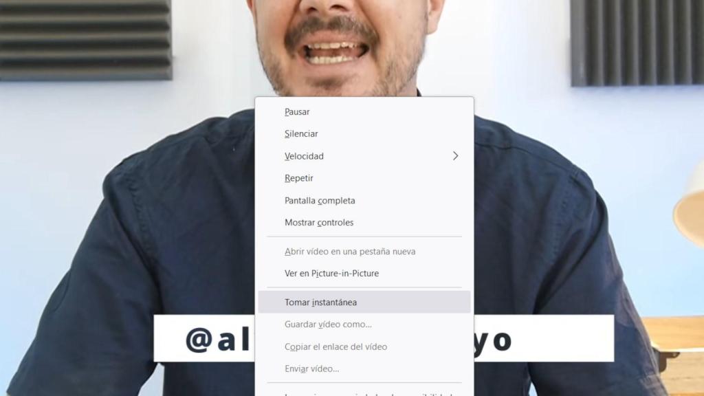 Captura de un vídeo de YouTube con Firefox