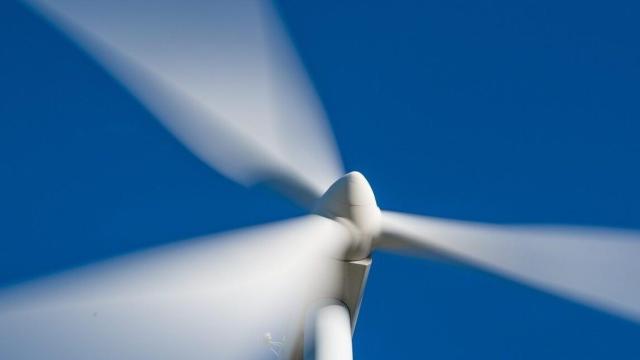 Aerogenerador eólico.