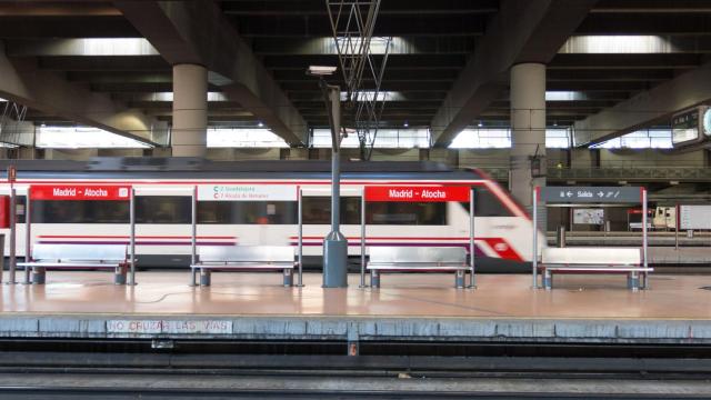Estación de Cercanías de Atocha (Madrid).