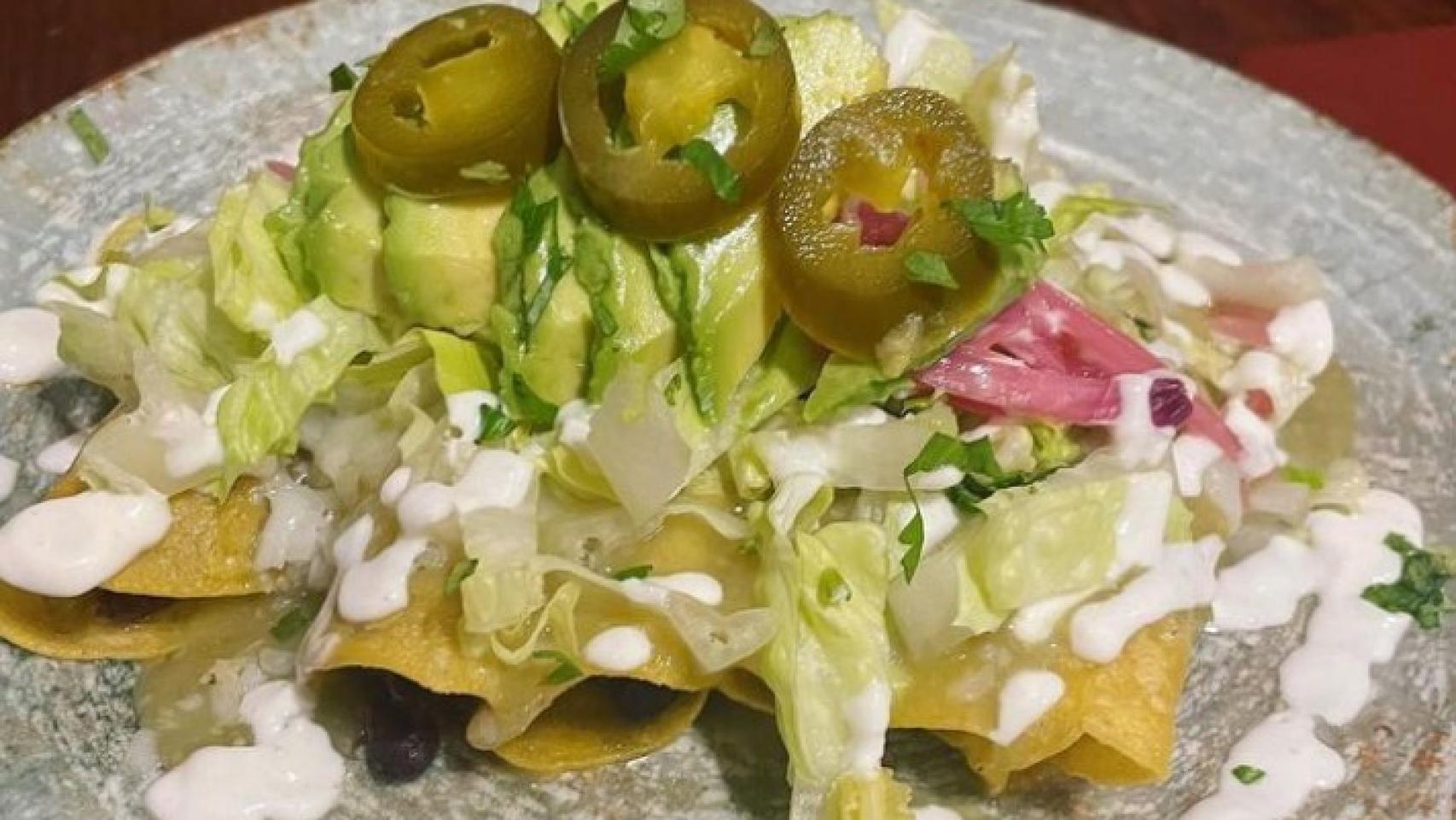 Uno de los platos del Andino Gastrobar.