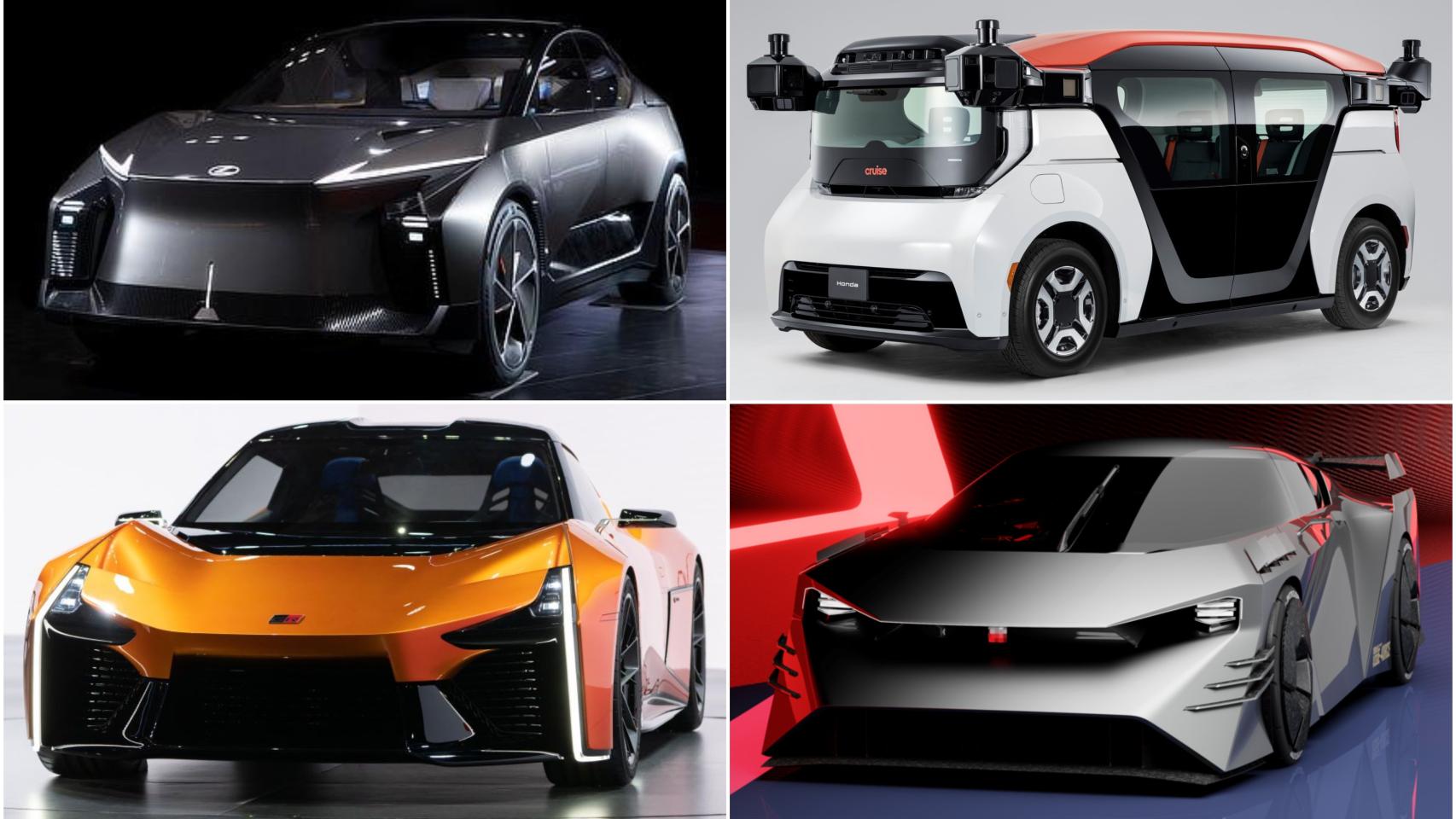 Coches del Salón de Tokio.