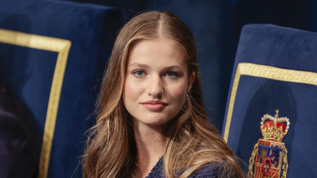 La princesa Leonor durante los Premios Princesa de Asturias 2023.