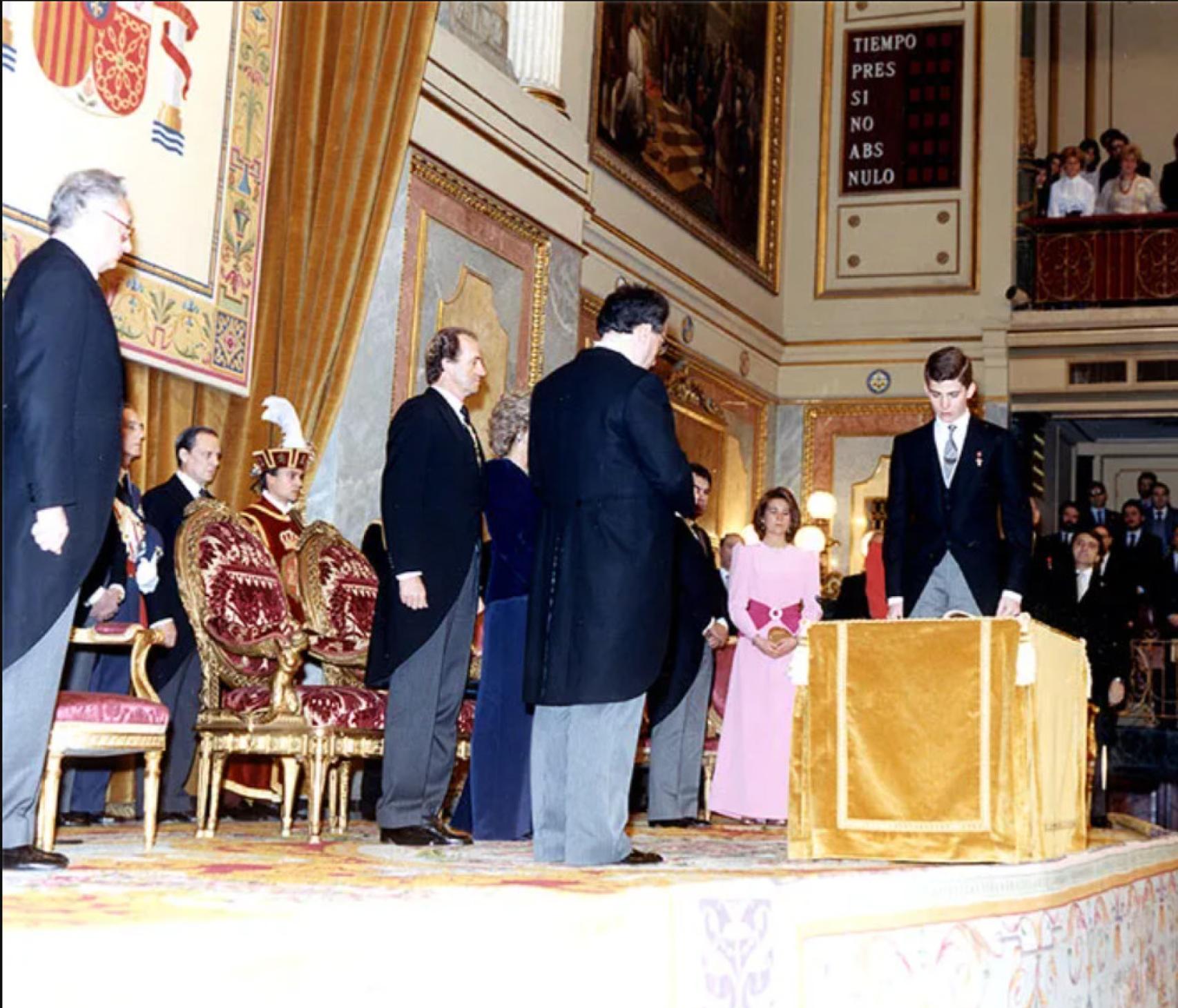 Jura de constitución Felipe VI