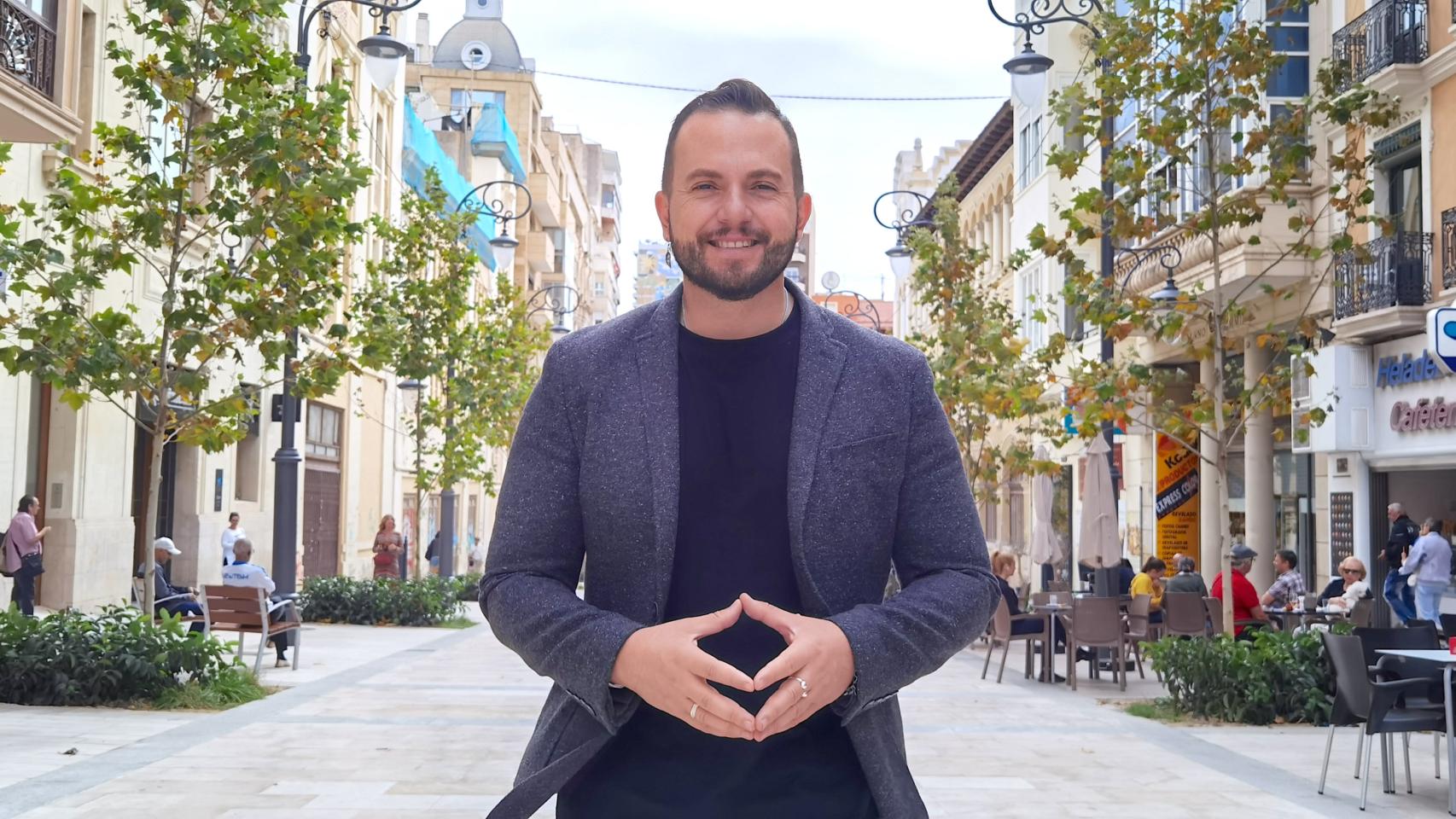 El portavoz de Compromís en Alicante, Rafa Mas.