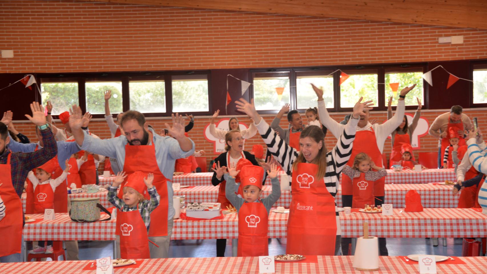 Imagen del concurso en el Colegio Pinoalbar