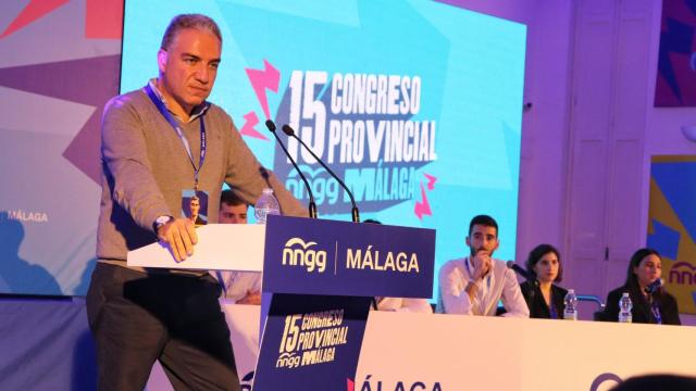 Elías Bendodo, en el acto.