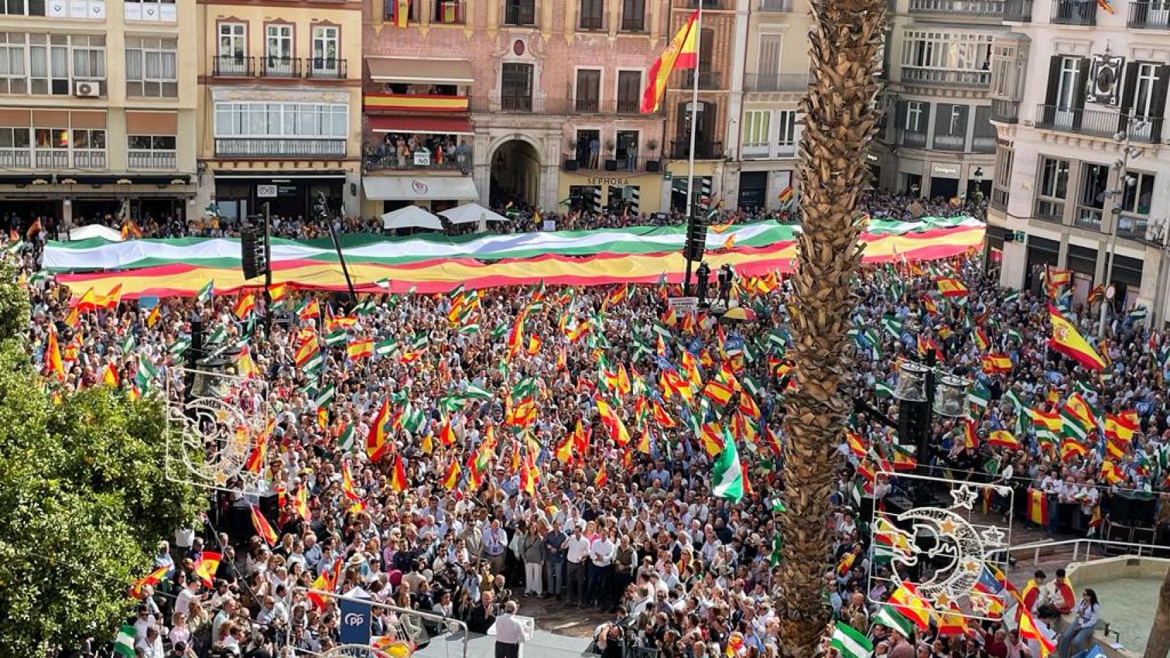 Un momento de la manifestación.