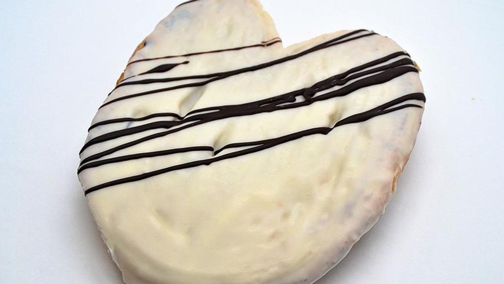 Palmera de chocolate blanco