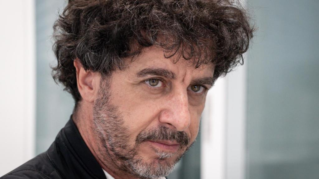 Emilio Morenatti durante la entrevista.