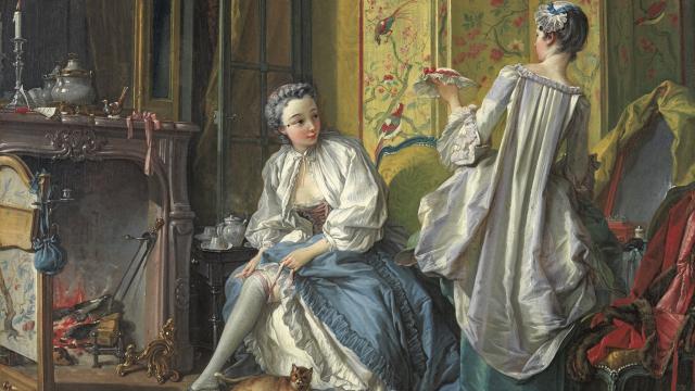 François Boucher: 'La toilette',  1742. © Museo Nacional Thyssen-Bornemisza, Madrid