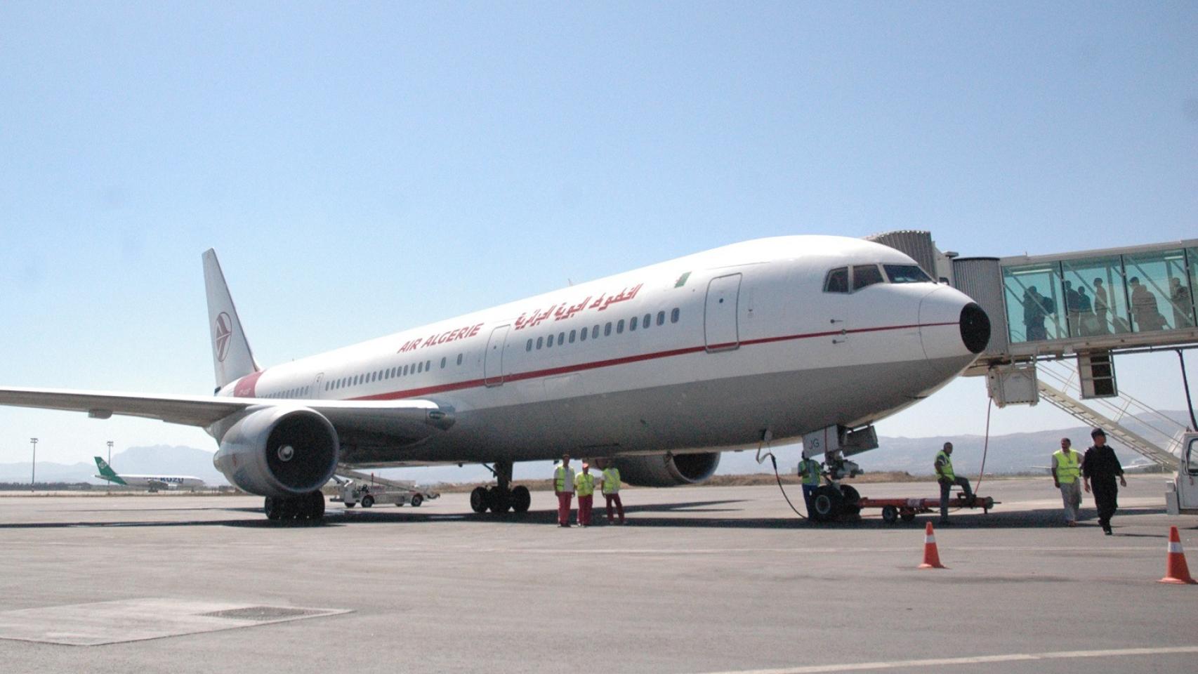Un avión de Air Algérie.