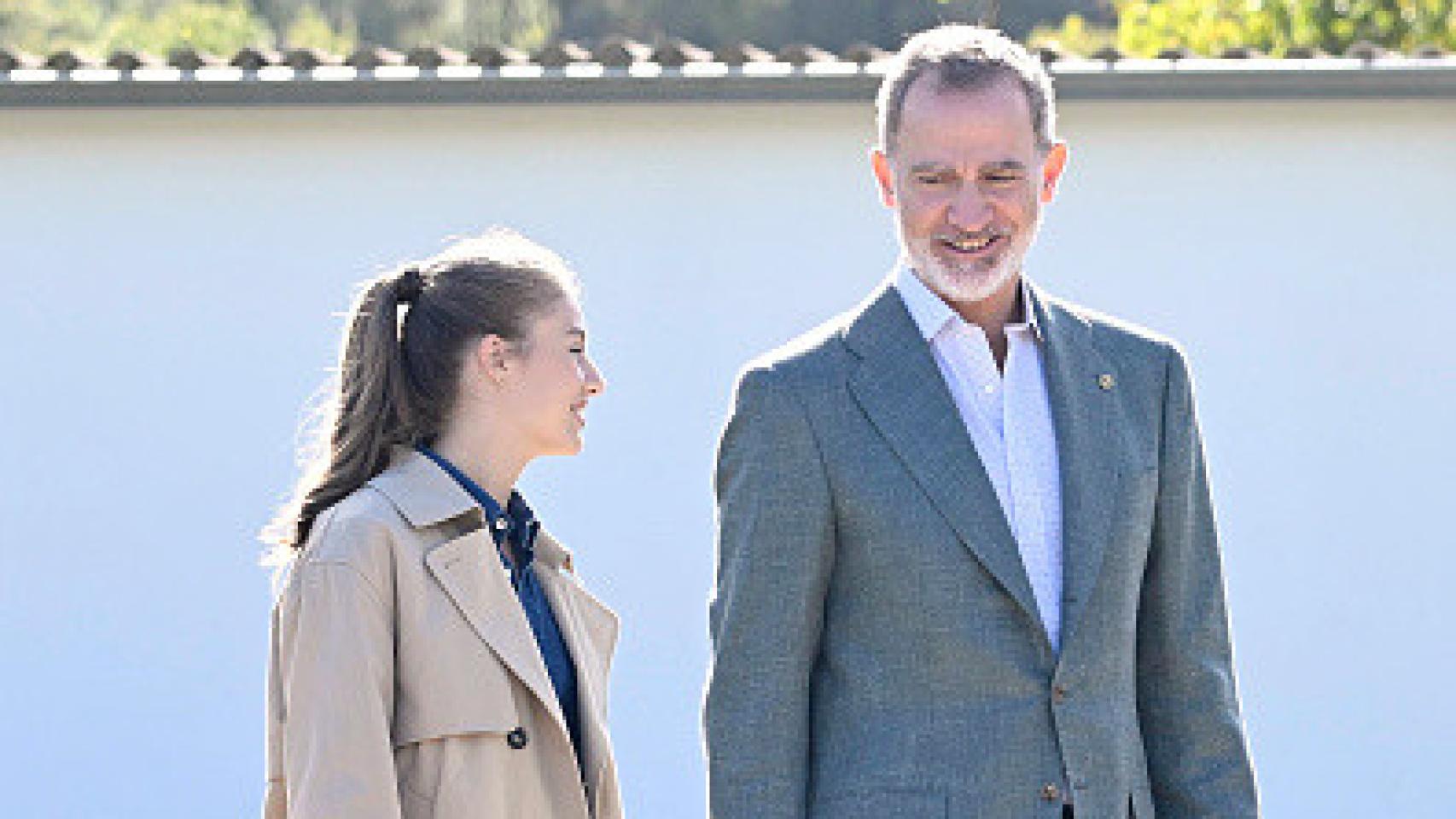 Leonor de Borbón y Felipe VI