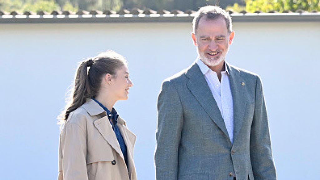 Leonor de Borbón y Felipe VI