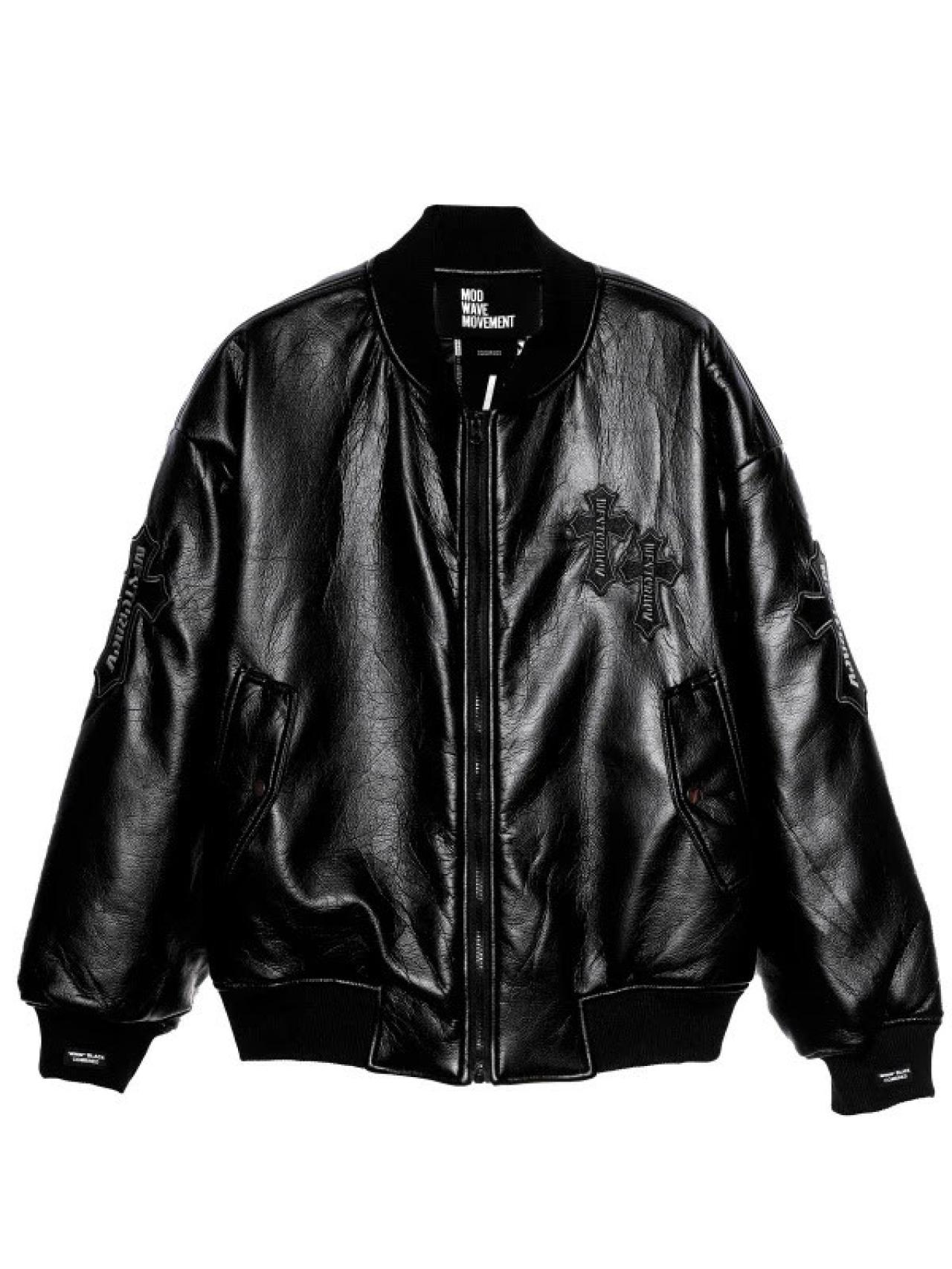 Cazadora bomber con cruces, de Mod Wave Movement.