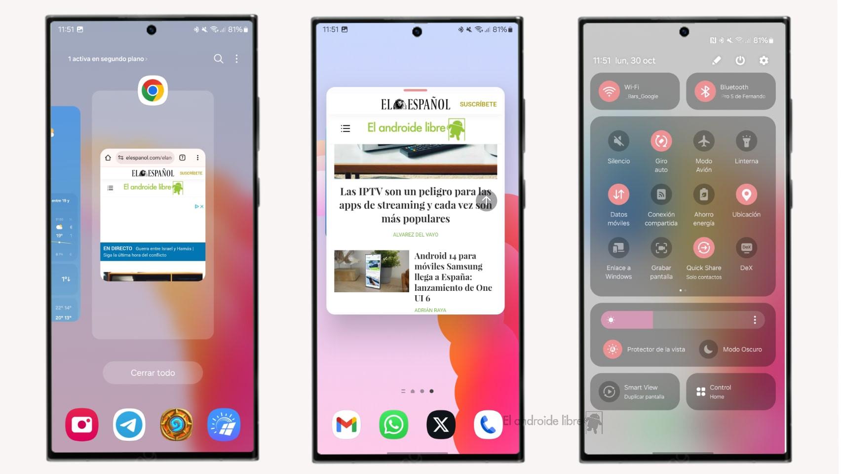 Ajustes en One UI 6