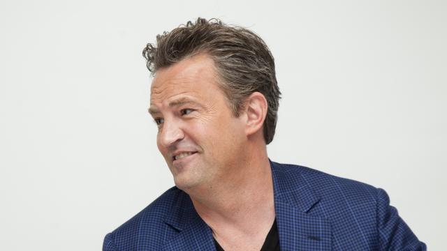 Matthew Perry y su padre, John Bennett Perry, en una imagen de sus redes sociales.