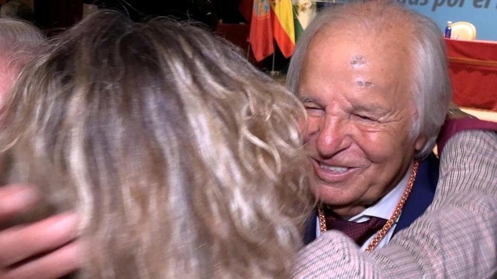 Manuel Benítez y Mari Ángeles Raigón en el evento.