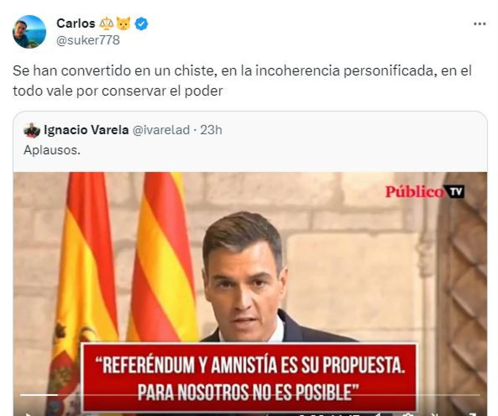 Mensaje de un fiscal