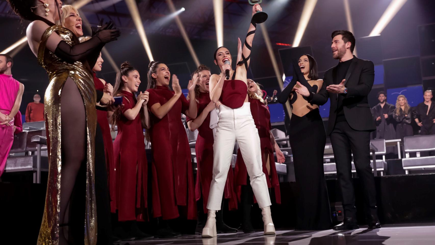 Blanca Paloma en el Benidorm Fest de 2023.