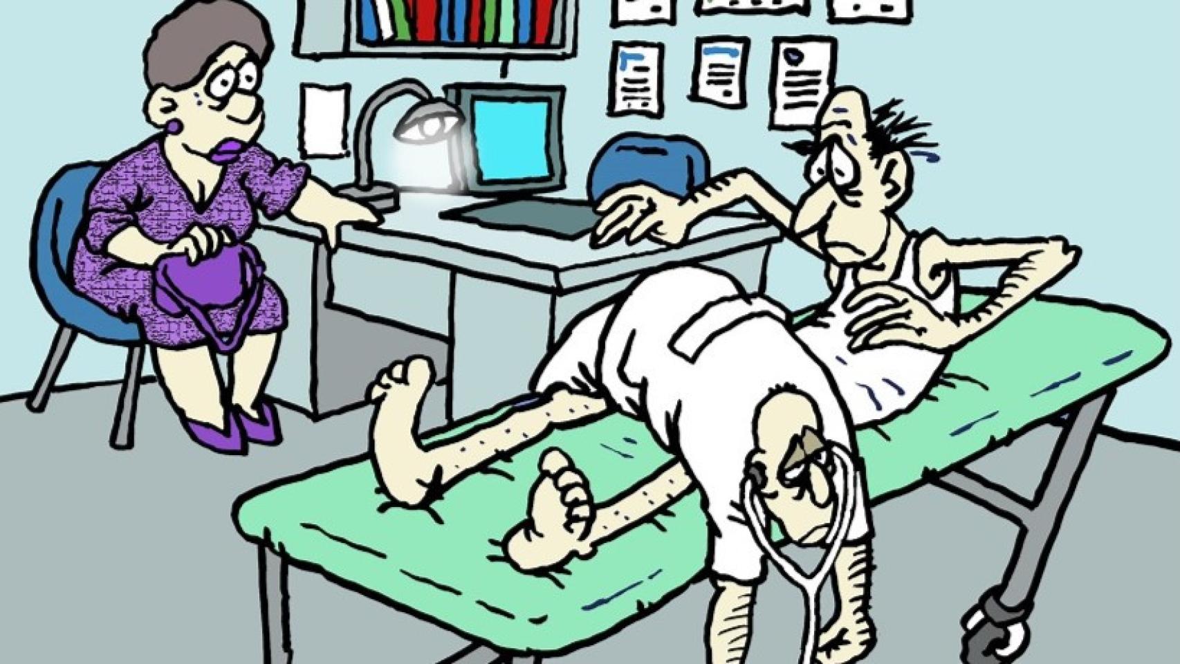 Una de las caricaturas de Armengol Tolsà Badia Ermengol.