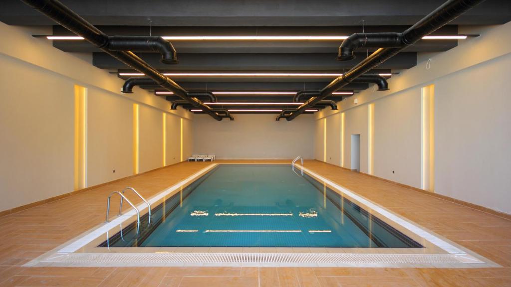 Una piscina climatizada, en una imagen de archivo.