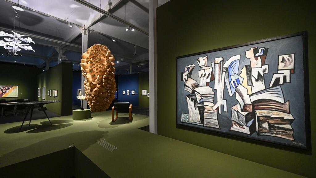 Vista de la exposición en CaixaForum