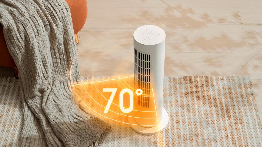 Imagen del nuevo calefactor de Xiaomi en España