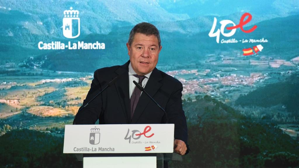 El presidente de Castilla-la Mancha, Emiliano García-Page.