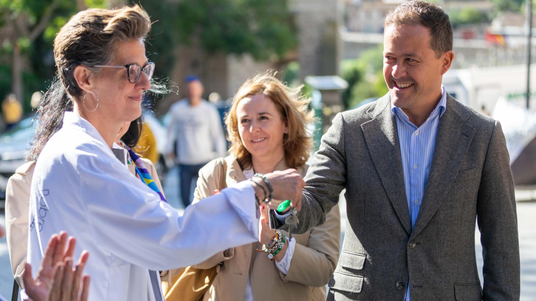Fotogalería | La ONG de Cipriano 'estrena' sede en Toledo y pide alimentos para llenarla
