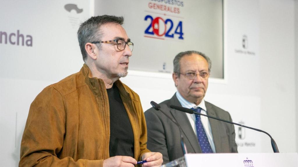 Paco de la Rosa y Juan Alfonso Ruiz Molina. Foto: CCOO CLM.