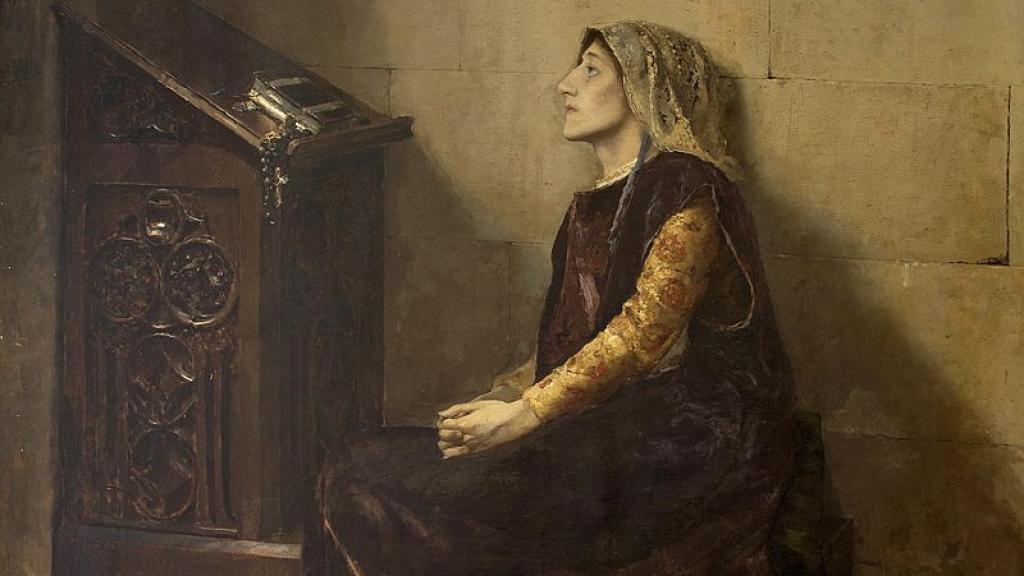 Blanca de Navarra, hermana de Leonor I murió en extrañas circunstancias. C. 1885