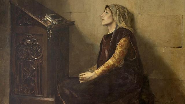 Blanca de Navarra, hermana de Leonor I murió en extrañas circunstancias. C. 1885