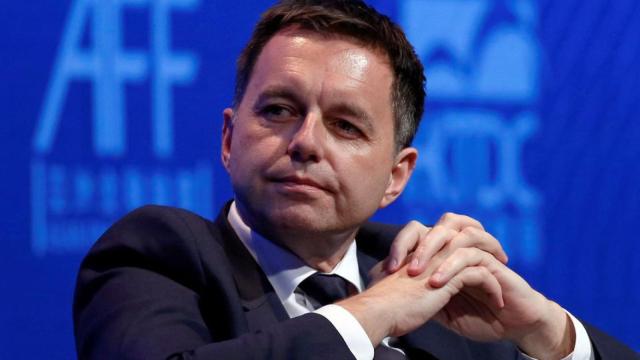 El gobernador del banco central eslovaco, Peter Kazimir.