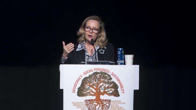 La vicepresidenta segunda y ministra de Economía y Transformación Digital en funciones, Nadia Calviño.