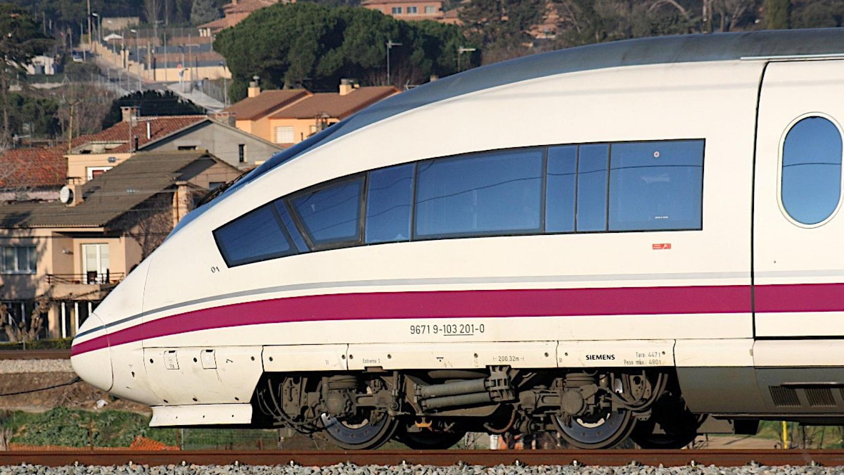 Imagen de archivo de un tren