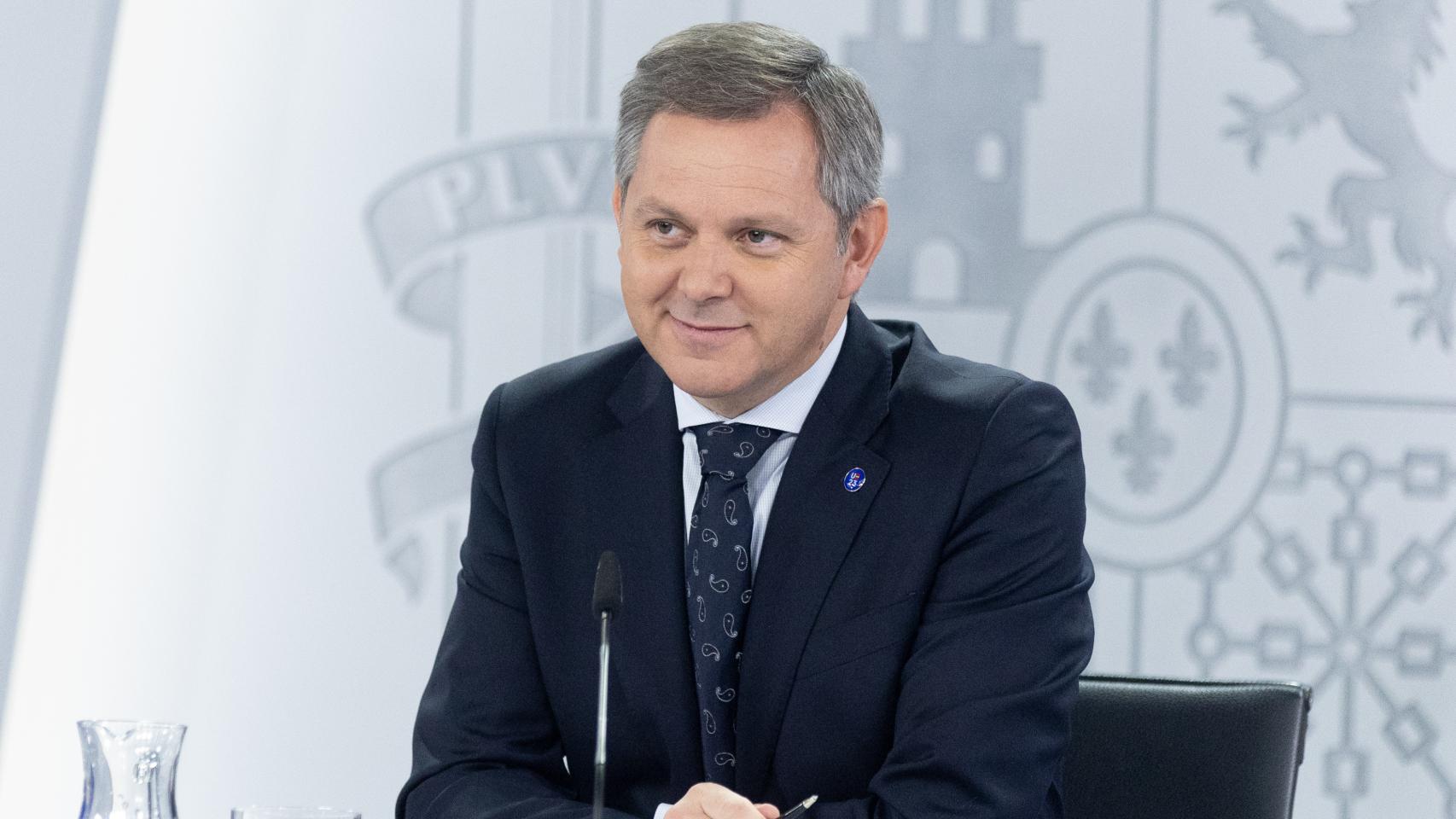 José Manuel Miñones, ministro de Sanidad en funciones.