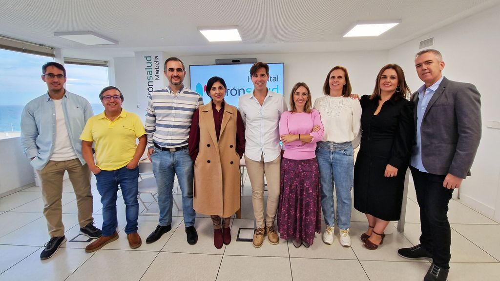 Participantes en la jornada en el Hospital Quironsalud en Marbella.