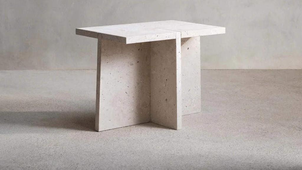 Mesa de piedra.