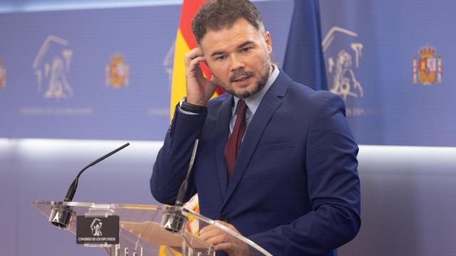 El portavoz de ERC, Gabriel Rufián.