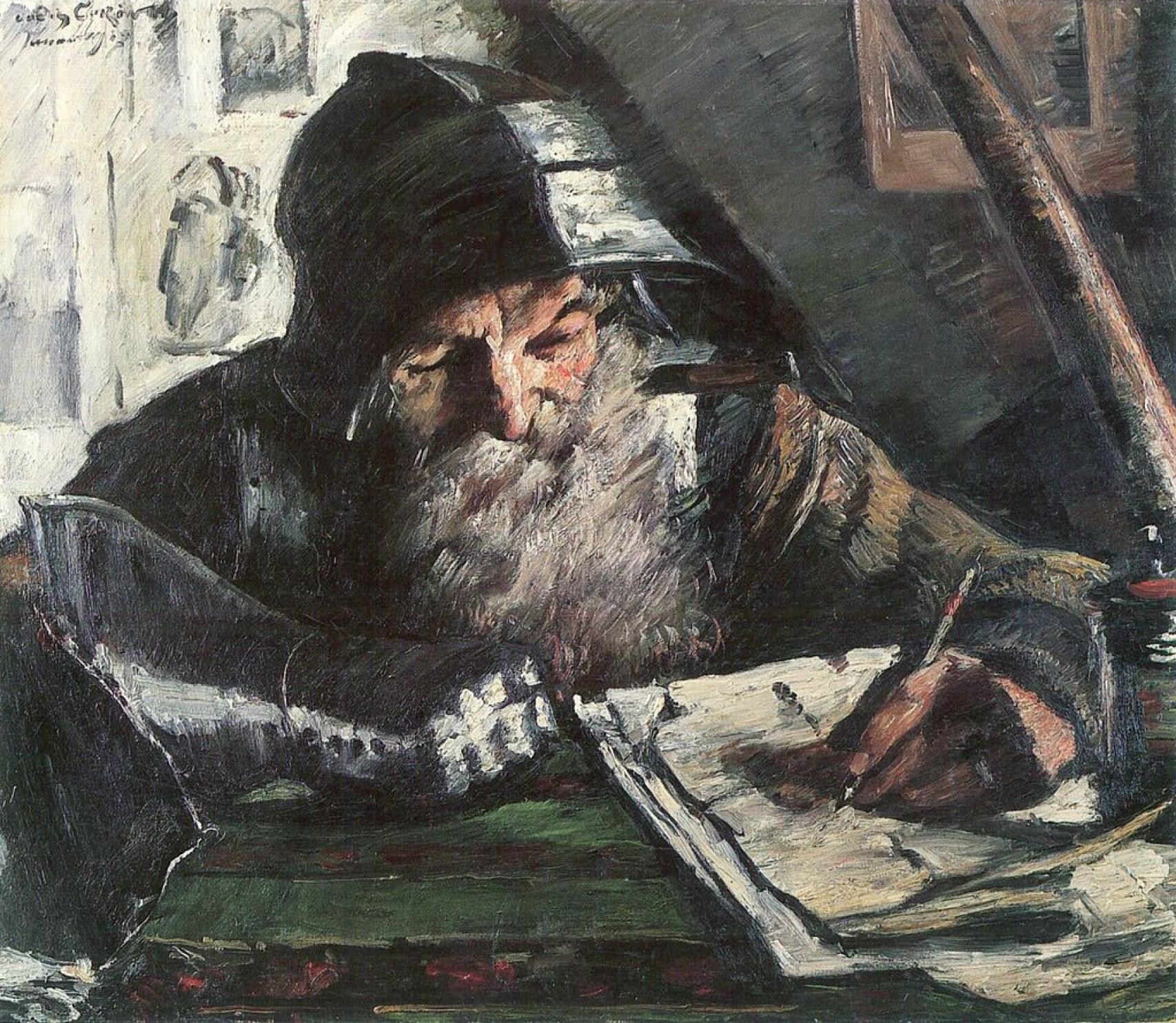 El mercenario Götz von Berlichingen retratado con su prótesis. 1917