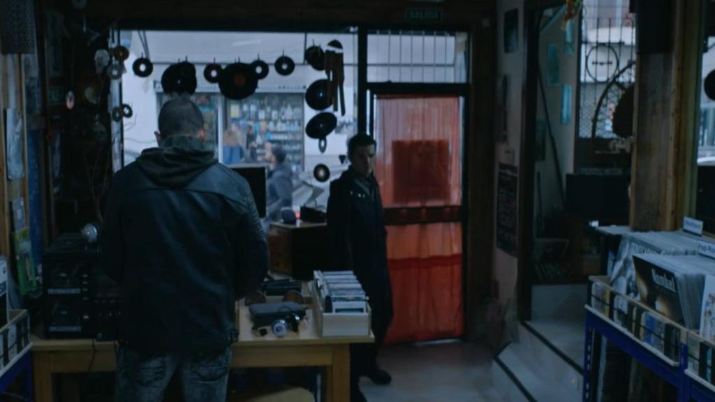 Tienda de discos 'Disconautas'.