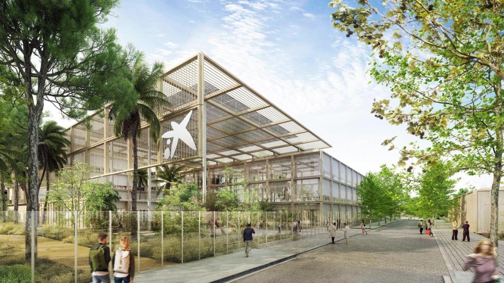 Render del CaixaResearch Institute