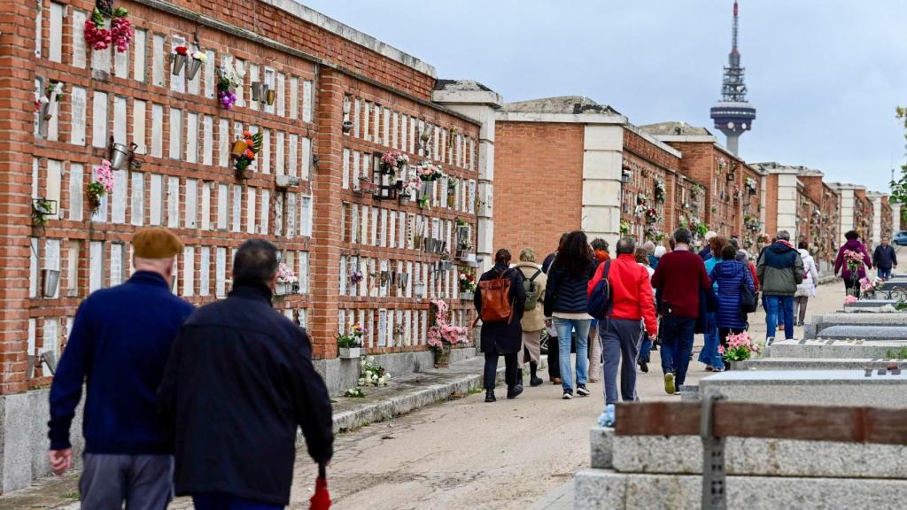 Imagen del cementerio de La Almudena.