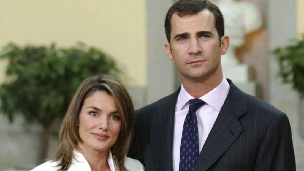 Felipe y Letizia, el 6 de noviembre de 2003.