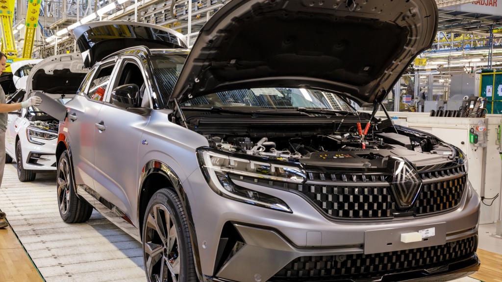 Imagen de la fábrica de Renault en la localidad palentina de Villamuriel de Cerrato.